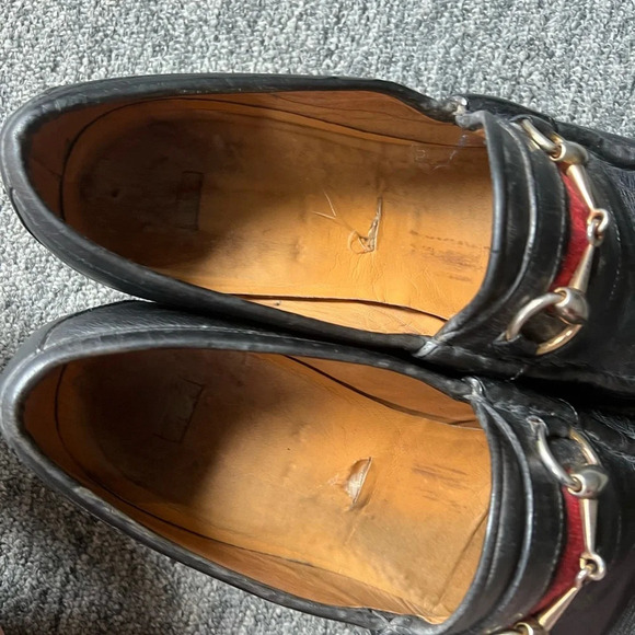 Vintage Gucci Horsebit Loafers, size 42 - Picture 8 of 11